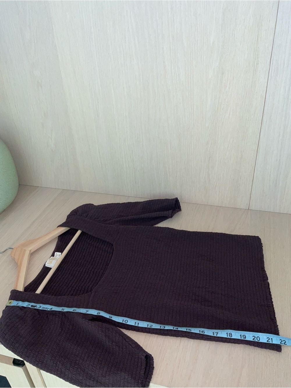 Nation LTD Plum Zandra smocked Square Neck Puff Sleeve Top - Picture 8 of 8